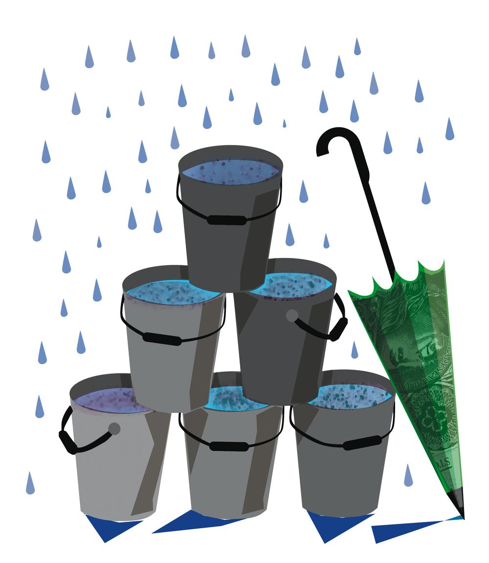 Formalności dla zbierania wody deszczowej