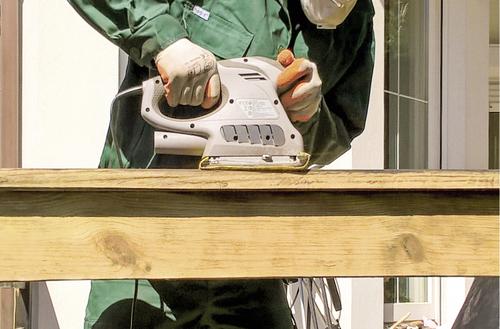 Metamorfoza drewnianej balustrady