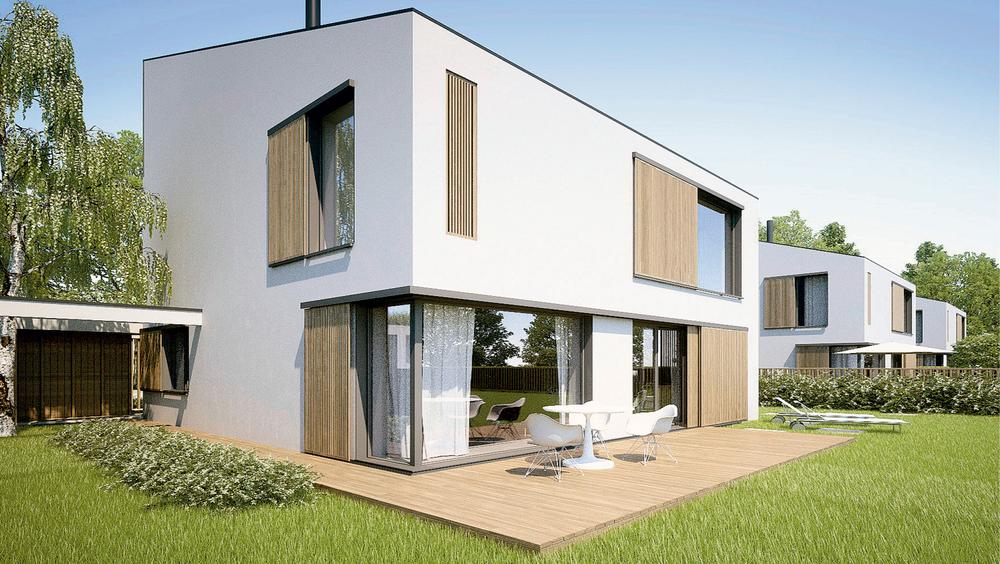 Sky Garden – dom pasywny z ogrodem zimowym